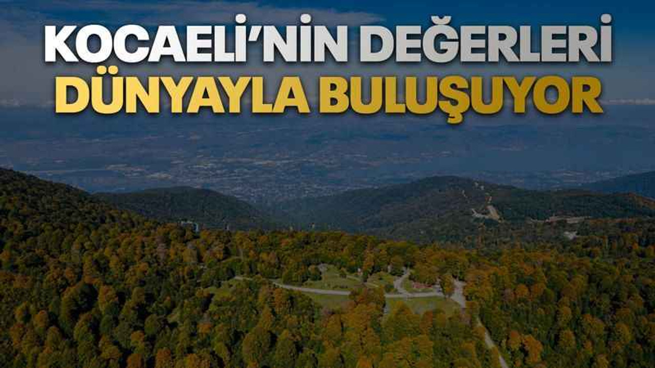 Kocaeli’nin değerleri Dünyayla buluşuyor